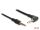 DELOCK Klinkenkabel 3.5mm 4Pin-St > St gewinkelt 3.0m schwar