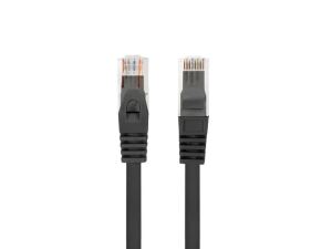 Lanberg PCU6-10CU-0300-BK Netzwerkkabel Schwarz 3 m Cat6 U/UTP (UTP)