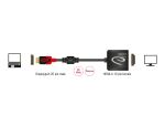 DELOCK Adapter Displayport -> HDMI-Buchse schwarz 20cm...