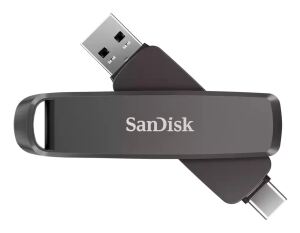 SanDisk SDDDE1-1T00-G46 USB-Stick 1 TB USB Type-C/USB Type-A 3.2 Gen 2 (3.1 Gen 2) Schwarz