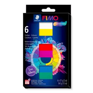 Staedtler FIMO 8043 C6-1 Töpferei-/ Modellier-Material Modellierton 57 g Mehrfarbig 1 Stück(e)