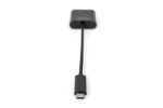 Digitus USB Type-C™ Gigabit Ethernet Adapter mit Power Delivery Unterstützung