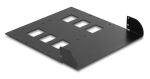 DELOCK 5.25 Metall Einbaurahmen für 2 x Wechselrahmen