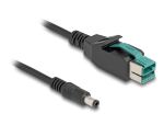 DELOCK PoweredUSB Kabel St. 12 V zu DC 5,5 x 2,5 mm St. 2 m