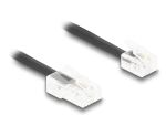 DELOCK Telefonkabel/Spiralkabel RJ11 St. zu RJ45 St. 5m S.