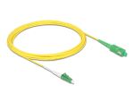 DELOCK Kabel LWL LC-APC zu SC-APC Simplex Singlemode OS2 5m