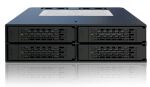 Icy Dock MB994SP-4SB-1 Hard Drive Backplane 13,3 cm (5.25") Carrier Panel Schwarz