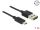 DeLOCK 83844 USB Kabel USB 2.0 1 m USB A Micro-USB B 0,48 Gbit/s Schwarz
