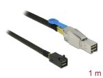 DeLOCK 83618 Serial Attached SCSI (SAS)-Kabel 1 m 12 Gbit/s