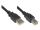 Alcasa 2510-05OFS USB Kabel USB 2.0 0,5 m USB A USB B 0,48 Gbit/s Schwarz