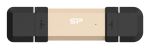 Silicon Power DS72 USB-Stick 1 TB USB Type-A / USB Type-C 3.2 Gen 2 (3.1 Gen 2) Gold