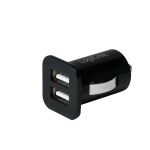 LogiLink PA0204 Ladegerät für Mobilgeräte Universal Schwarz Zigarettenanzünder Drinnen