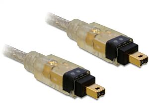 DeLOCK FireWire A/A, 1.0m 1 m Grau
