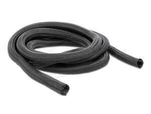 DELOCK Geflechtschlauch selbstschließend 5 m x 19 mm schwarz