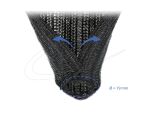 DELOCK Geflechtschlauch selbstschließend 5 m x 19 mm schwarz