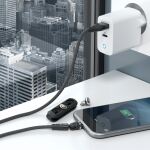 RealPower MagneticCharge3 USB Kabel 2 m USB A Schwarz