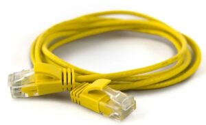 Wantec 7286 Netzwerkkabel Gelb 1,5 m Cat6a U/UTP (UTP)