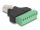 DeLOCK Adapter RJ45 Stecker > Terminalblock 8 Pin 2-teilig 3,81 mm