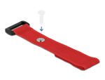DeLOCK Klett-Kabelbinder mit Schlaufe und...