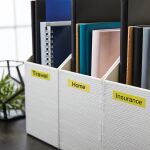 DYMO Original D1-Etikettenband | schwarz auf gelb | 12 mm x 7 m | selbstklebendes Schriftband | für LabelManager-Beschriftungsgerät