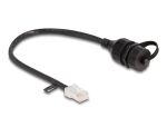 DeLOCK Kabel RJ45 Stecker zu RJ45 Buchse zum Einbau mit...