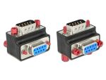 DeLOCK 65593 Kabeladapter VGA Schwarz, Silber