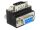 DeLOCK 65593 Kabeladapter VGA Schwarz, Silber