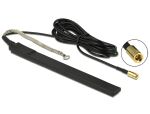 DELOCK DAB-Antenne SMB 23dBi Klebemontage schwarz