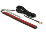 DELOCK DAB-Antenne SMB 23dBi Klebemontage schwarz
