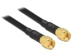 DeLOCK 88893 Koaxialkabel LMR195 10 m SMA Schwarz