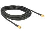 DeLOCK 88893 Koaxialkabel LMR195 10 m SMA Schwarz