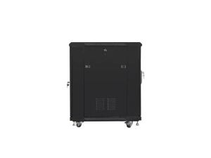 Lanberg FF01-6815-23B Rack 19U Freistehendes Gestell Schwarz