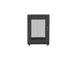 Lanberg FF01-6815-23B Rack 19U Freistehendes Gestell Schwarz