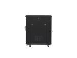 Lanberg FF01-6815-23B Rack 19U Freistehendes Gestell Schwarz