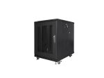Lanberg FF01-6815-23B Rack 19U Freistehendes Gestell Schwarz