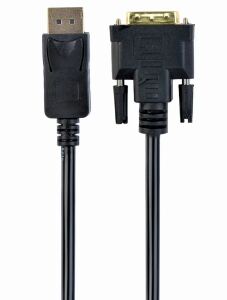 Gembird CC-DPM-DVIM-6 Videokabel-Adapter 1,8 m DisplayPort DVI Schwarz