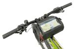 TROIKA BKB30/BK Fahrradtasche & -korb Vorderseite 4 l Nylon, PVC, Plane Schwarz
