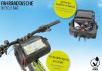 TROIKA BKB30/BK Fahrradtasche & -korb Vorderseite 4 l Nylon, PVC, Plane Schwarz