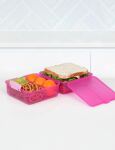 Sistema 31735 Lebensmittelaufbewahrungsbehälter Rechteckig Box 1,4 l Pink 1 Stück(e)