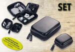 TROIKA ONPACK Personal Organizer Kunststoff, Samt Schwarz
