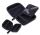 TROIKA ONPACK Personal Organizer Kunststoff, Samt Schwarz