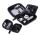TROIKA ONPACK Personal Organizer Kunststoff, Samt Schwarz