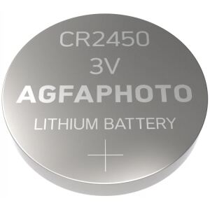 AgfaPhoto 150-803258 Haushaltsbatterie Einwegbatterie CR2450 Lithium