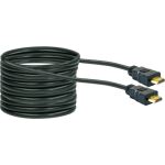Schwaiger HDM150 013 HDMI-Kabel 15 m HDMI Typ A (Standard) Schwarz, Gold