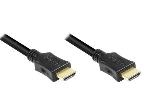 Alcasa 7.5m, 2xHDMI HDMI-Kabel 7,5 m HDMI Typ A (Standard) Schwarz