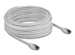 DELOCK RJ45 Netzwerkkabel Cat.8.1S/FTP 15m bis 40Gbps Grau