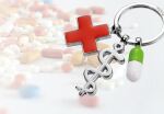 TROIKA GET WELL Schlüsselring Mehrfarbig, Silber