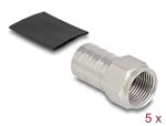 DeLOCK F Stecker zum Crimpen RG-6 mit passendem...