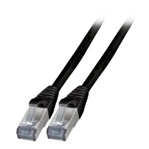 EFB Elektronik K5538SW.3 Netzwerkkabel Schwarz 3 m Cat6a S/FTP (S-STP)