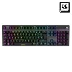 Sharkoon SKILLER SGK20 Red Tastatur Gaming USB QWERTZ Deutsch Schwarz